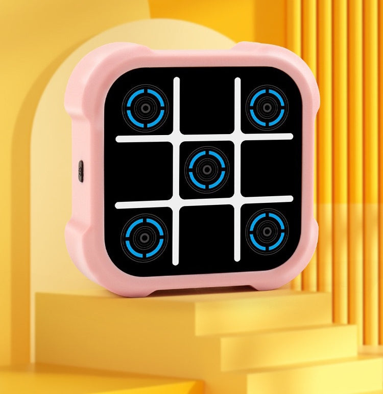 Handheld puzzle game, portable intelligent game for education, two players and solitaire game